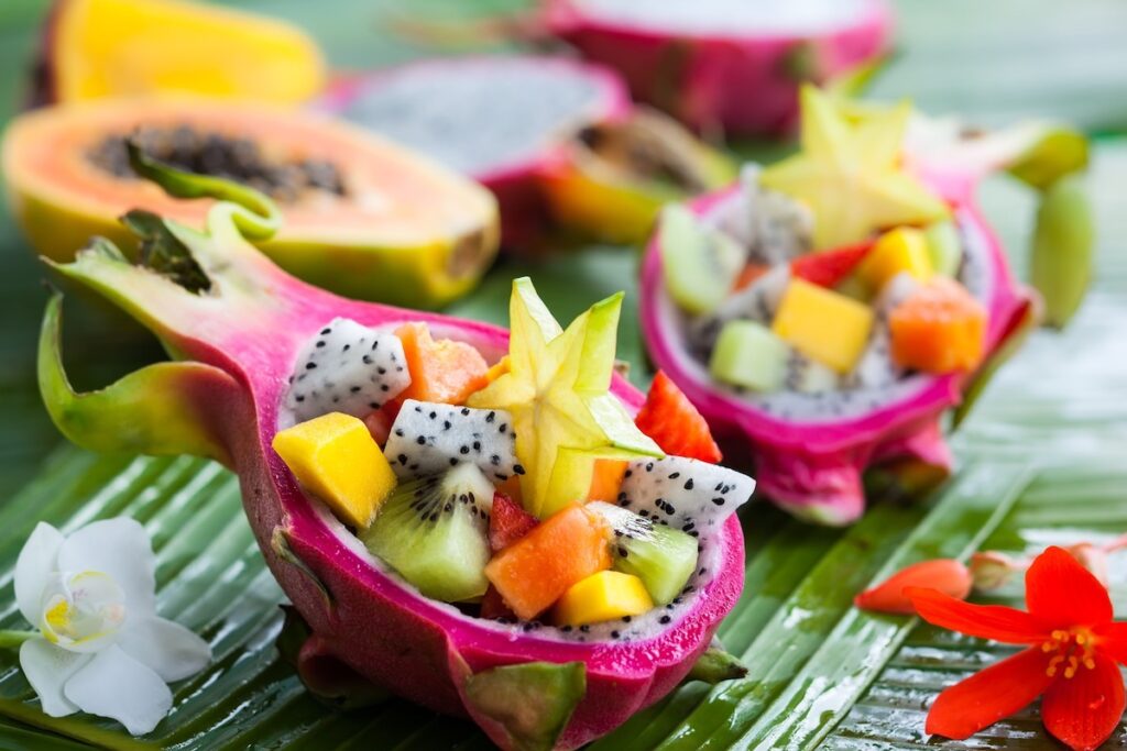 Exotické jedlo. Foto: Shutterstock